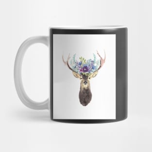 Deer with flower crown Mug